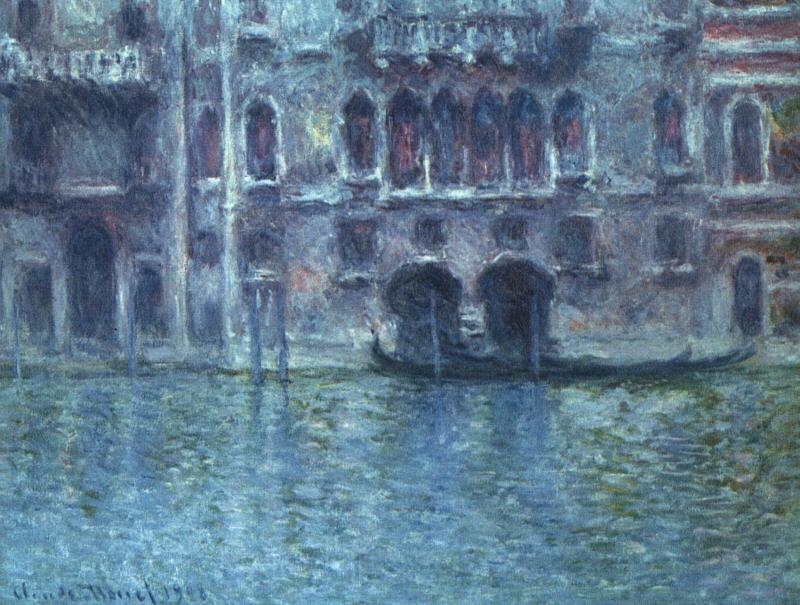 Claude Monet Palazzo de Mula, Venice